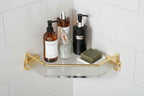 Etagere de douche d'angle sans perçage - Modern Aura SHOWERMATE