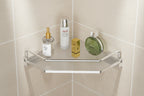 Etagere de douche d'angle sans perçage - Modern Aura SHOWERMATE