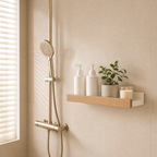 Etagère de douche sans perçage - Ambiance pure bois