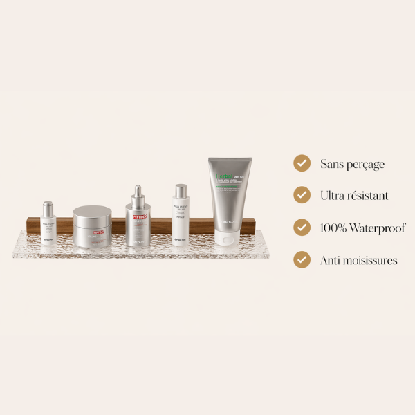 Etagère de douche sans perçage - Pure Essence