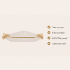 Etagère de douche d'angle sans perçage - Modern Aura