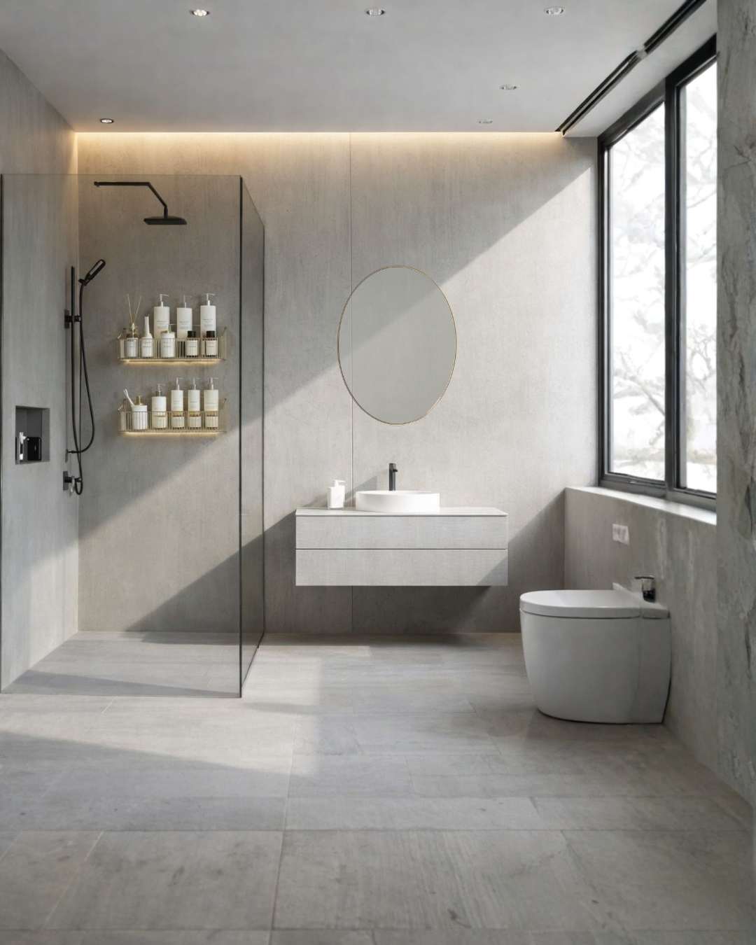 Etagère de douche sans perçage - Luxuous vibe