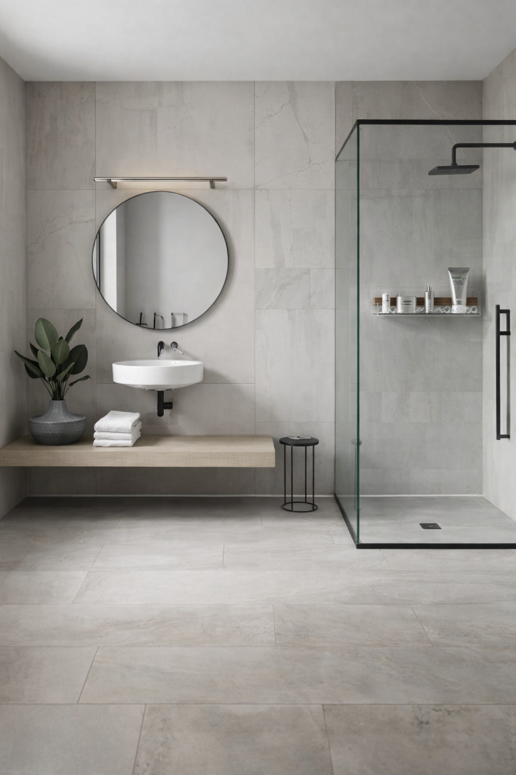 Etagère de douche sans perçage - Pure Essence