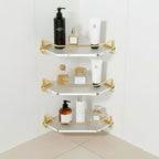 Etagere de douche d'angle sans perçage - Modern Aura SHOWERMATE