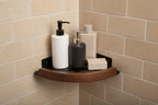 Etagere de douche d'angle sans perçage - Terra Noire - SHOWERMATE